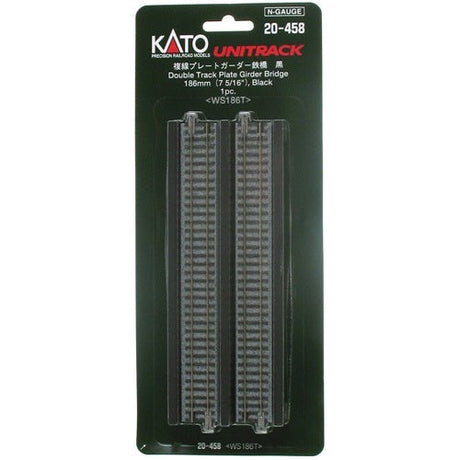 Kato N Scale 2-Track Plate Girder Bridge/blk