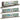 Kato N Scale Chicago Metra Gallery Bi-Level Passenger Car 3 Pack Set Book Case w/FL12 Decoder