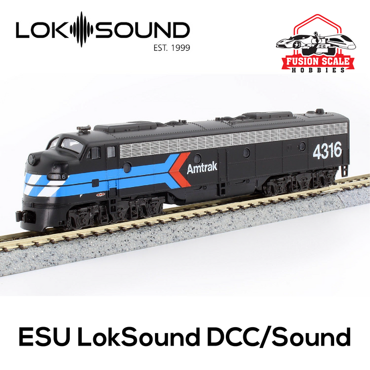 Kato N Scale E8A Diesel Amtrak Day One #4316 DCC with ESU LokSound