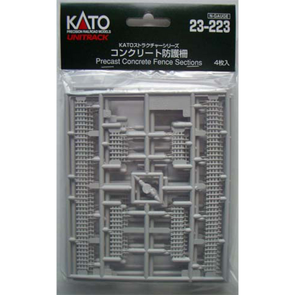 Kato N Scale Fence Sections 3 Sizes