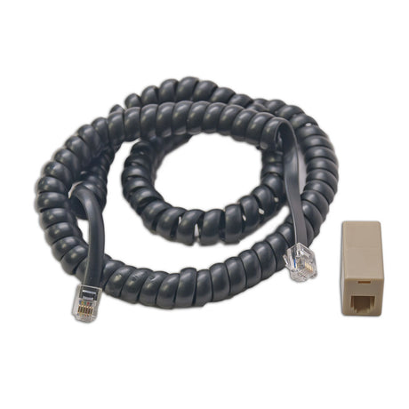 Digitrax Coiled Cord & RJ12 Modular Adapter