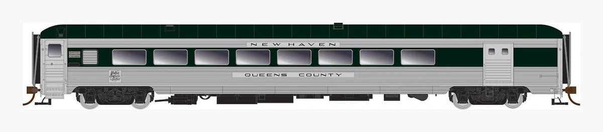 Rapido HO Scale New Haven County Car - NH Hunter Green #215 Queens County