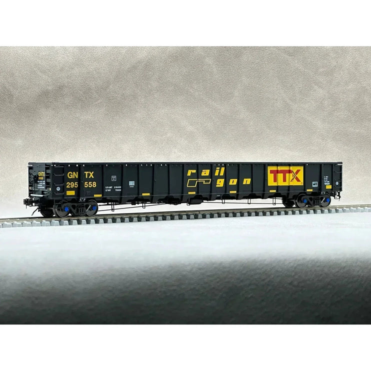 Aurora Miniatures HO Scale National Steel Car 3650 cf 66’ ‘Railgon’ Gondola 295589