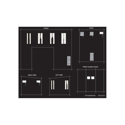 Woodland Scenics N Scale Pre-Fab Fresh Market Kit DPM Kit