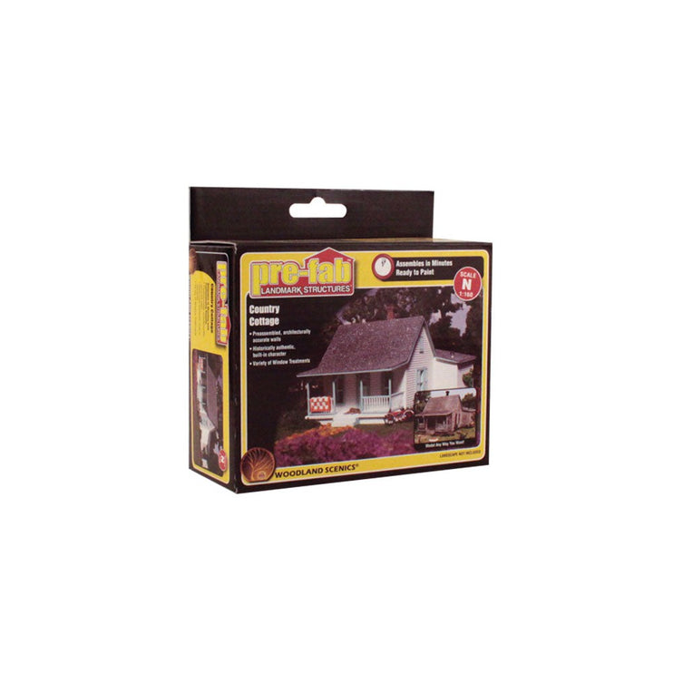 Woodland Scenics N Scale Pre-Fab Country Cottage Kit DPM Kit