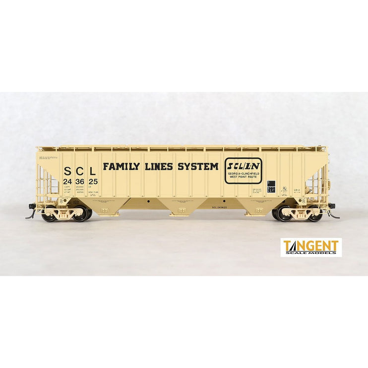 Tangent SCL Family Lines "Original 7-1980" PS4750 Covered Hopper #243522