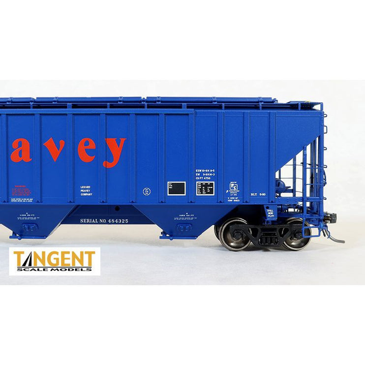 Tangent PVGX “Peavey Delivery 5-1980” PS4750 Covered Hopper 1262