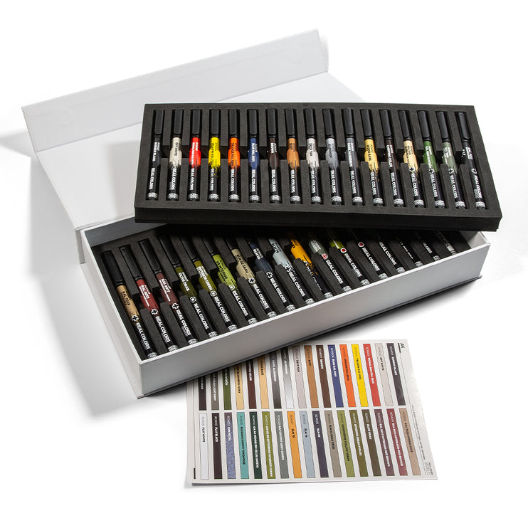 AK Interactive Real Colors Markers Special Box Real Colors Markers 34 Markers