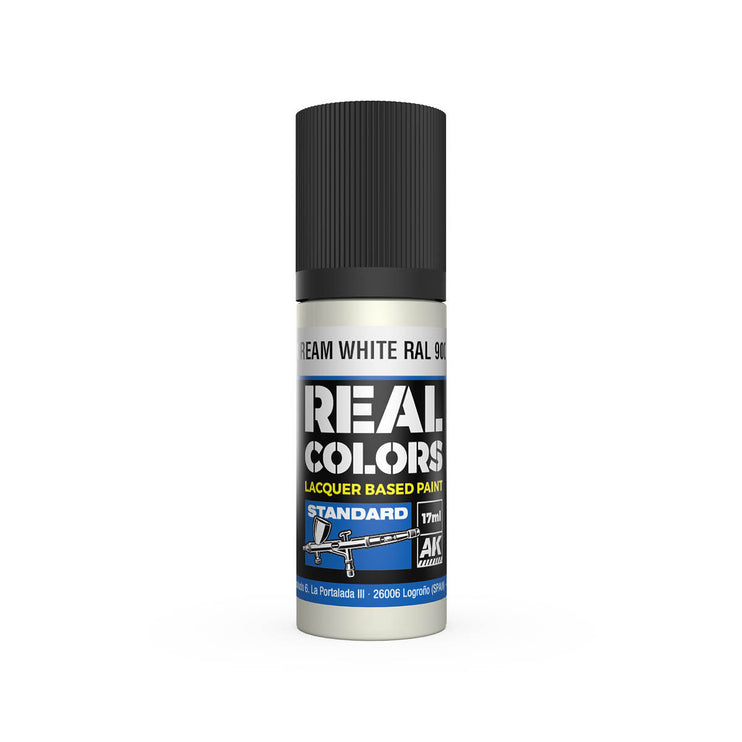 AK Interactive Real Colors Cream White RAL 9001 17 ml.