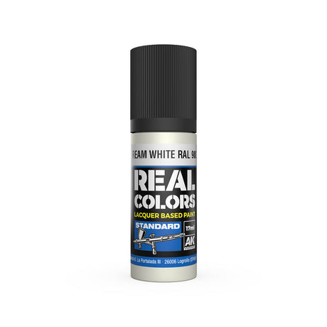 AK Interactive Real Colors Cream White RAL 9001 17 ml.