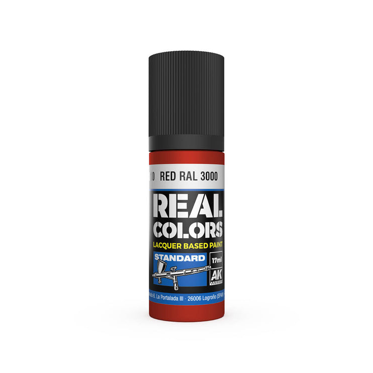 AK Interactive Real Colors Red RAL 3000 17 ml.