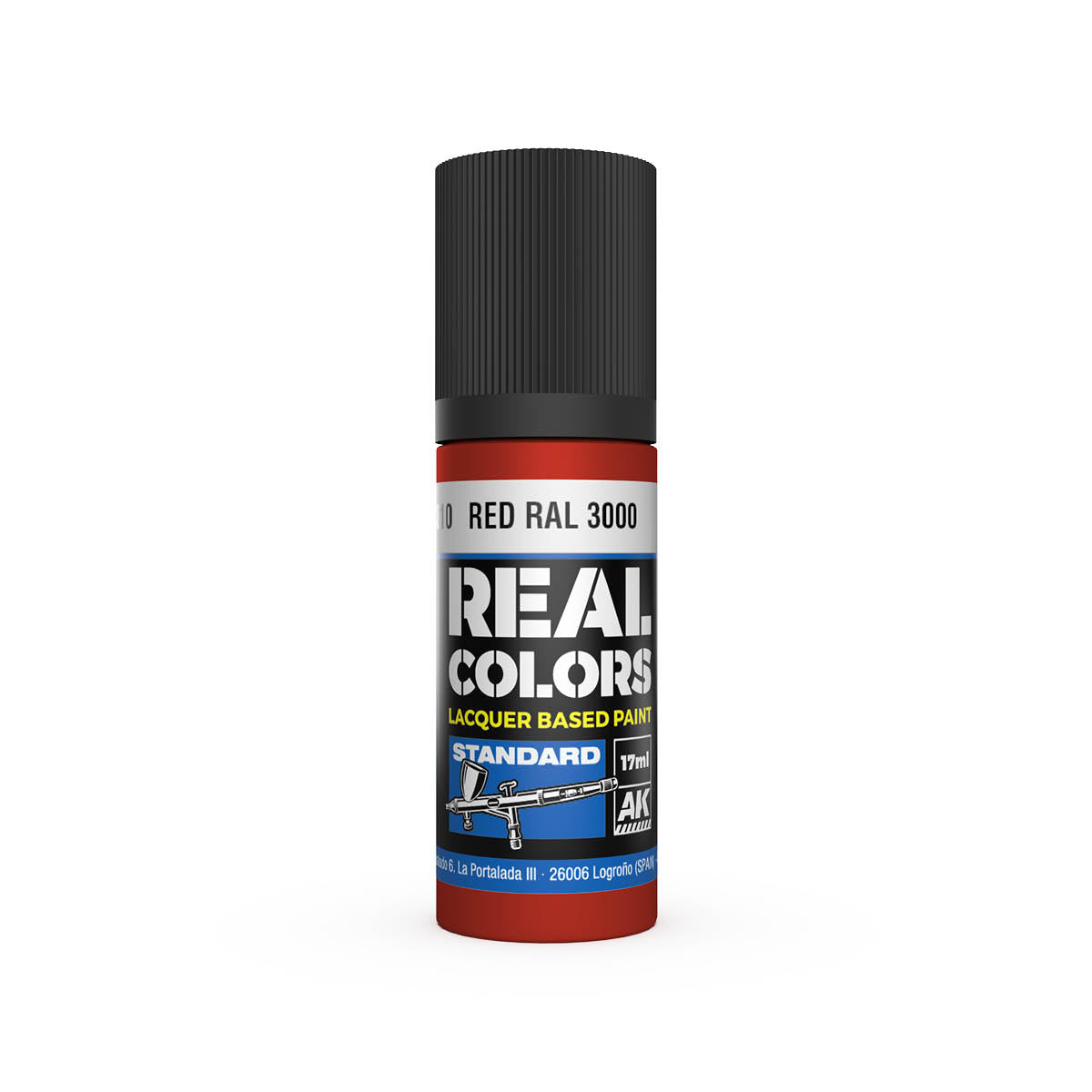 AK Interactive Real Colors Red RAL 3000 17 ml.