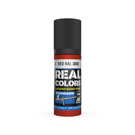 AK Interactive Real Colors Red RAL 3000 17 ml.