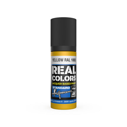 AK Interactive Real Colors Yellow RAL 1003 17 ml.