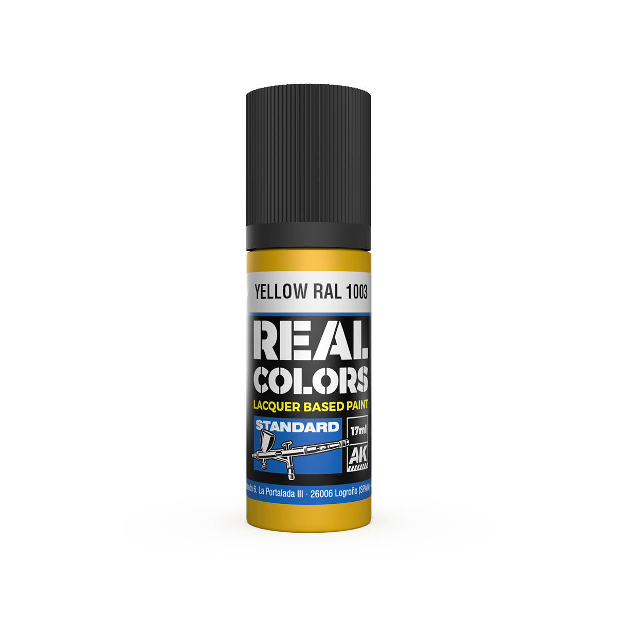 AK Interactive Real Colors Yellow RAL 1003 17 ml.