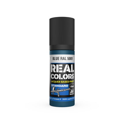 AK Interactive Real Colors Blue RAL 5001 17 ml.