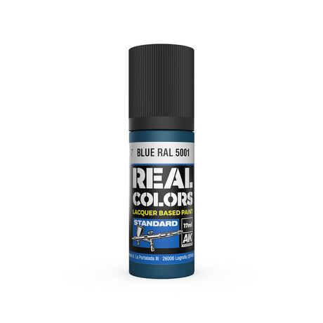 AK Interactive Real Colors Blue RAL 5001 17 ml.