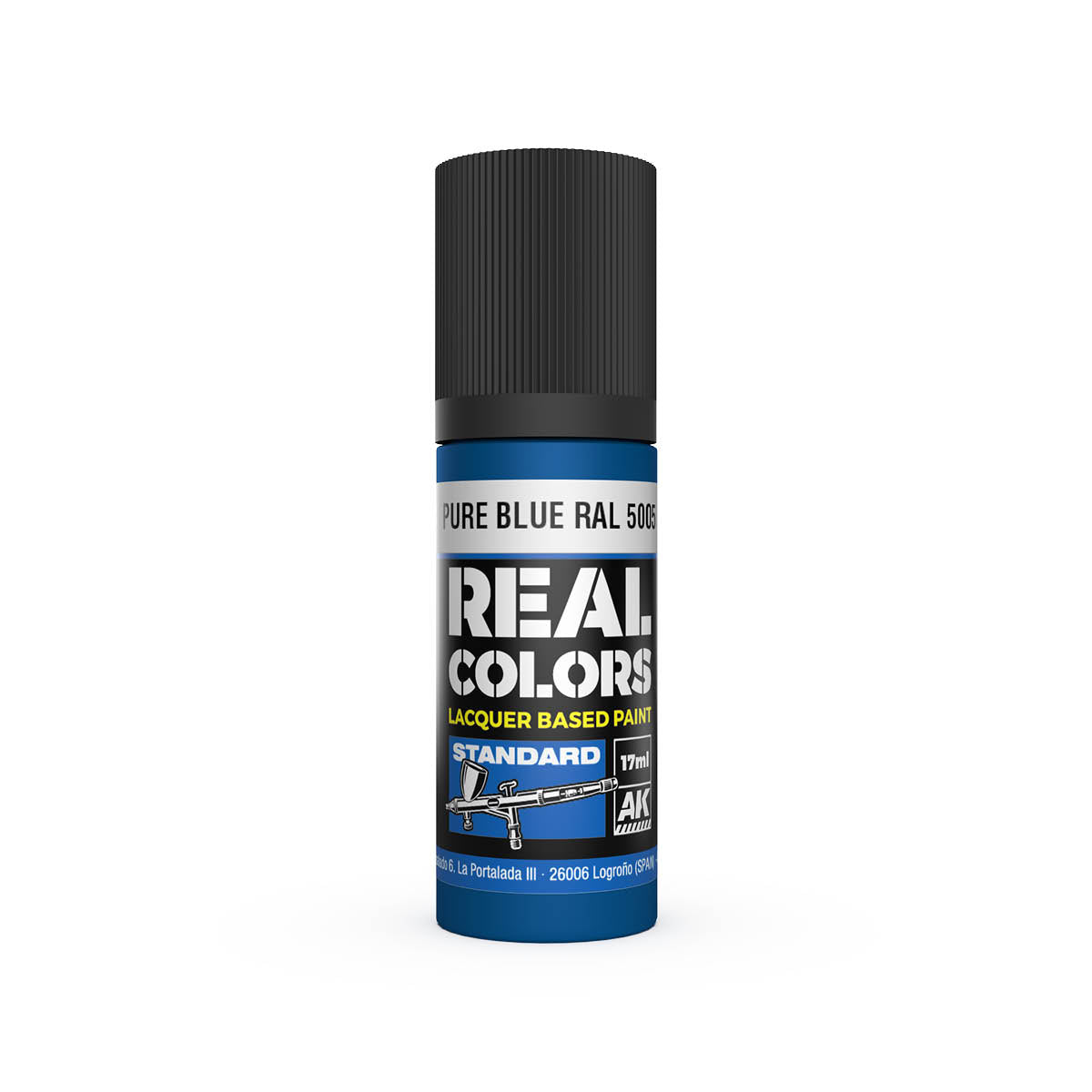 AK Interactive Real Colors Pure Blue RAL 5005 17 ml.