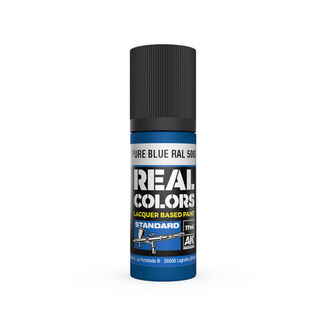 AK Interactive Real Colors Pure Blue RAL 5005 17 ml.