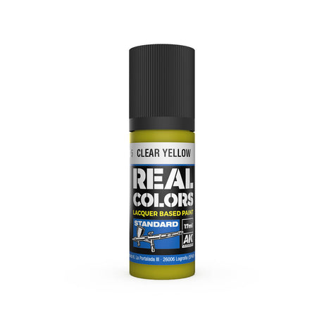 AK Interactive Real Colors Clear Yellow 17 ml.