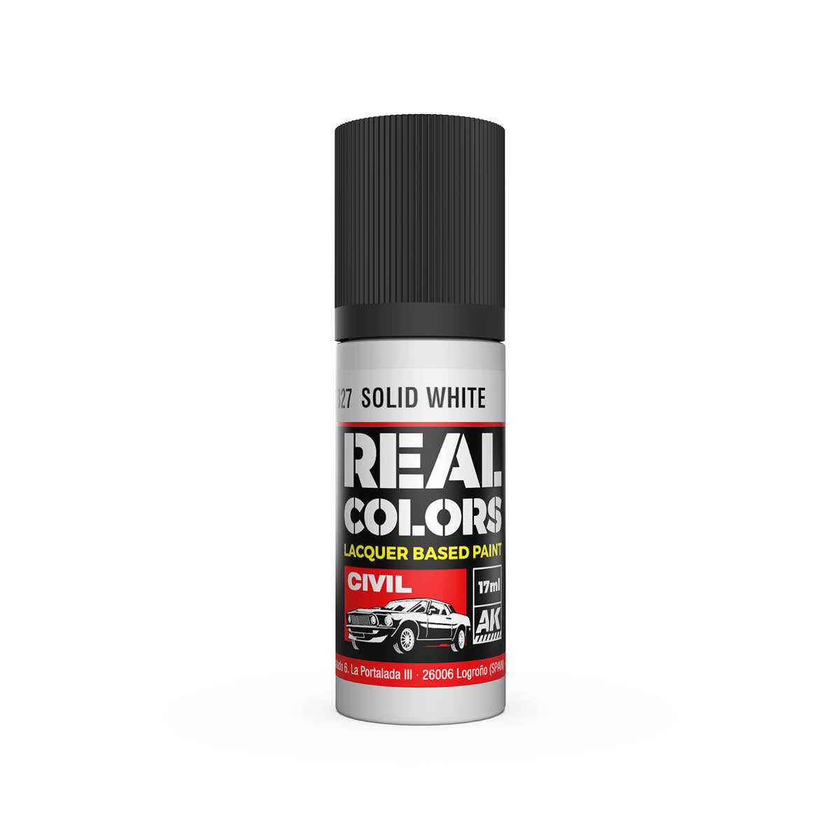 AK Interactive Real Colors Solid White 17 ml.