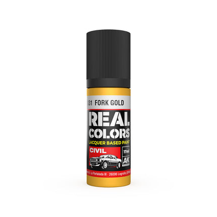 AK Interactive Real Colors Fork Gold 17 ml.