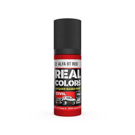 AK Interactive Real Colors Alfa BT Red 17 ml.