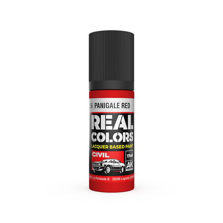 AK Interactive Real Colors Panigale Red 17 ml.