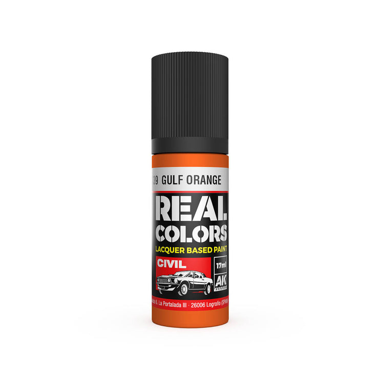 AK Interactive Real Colors GULF Orange 17 ml.