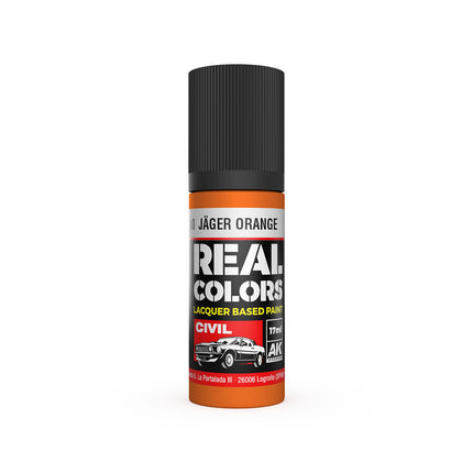 AK Interactive Real Colors Jäger Orange 17 ml.