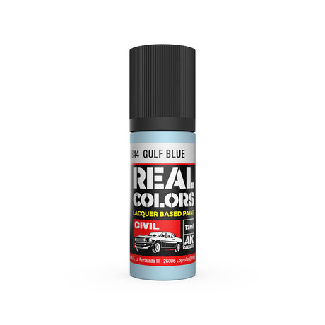 AK Interactive Real Colors GULF Blue 17 ml.