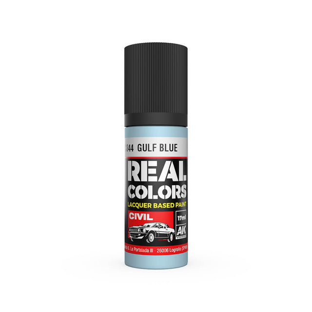 AK Interactive Real Colors GULF Blue 17 ml.