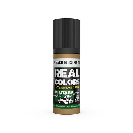 AK Interactive Real Colors Dunkelgelb Nach Muster-Dark Yellow acc. to Sample 17 ml
