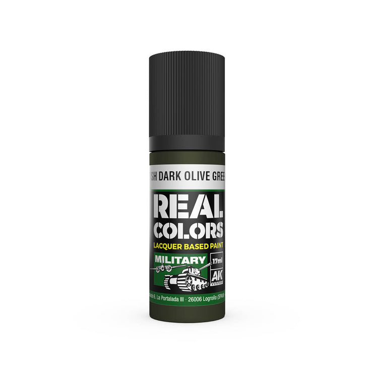 AK Interactive Real Colors British Dark Olive Green PFI 17 ml.