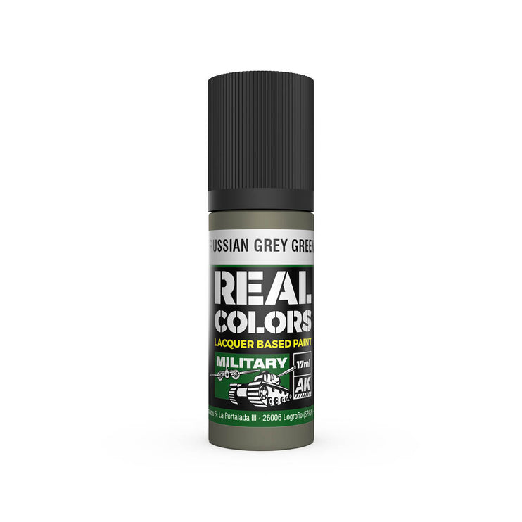 AK Interactive Real Colors Russian Grey Green 17 ml.