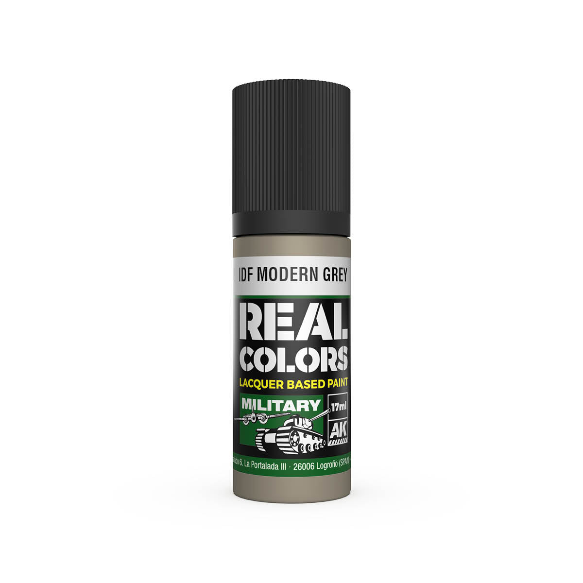 AK Interactive Real Colors IDF Modern Grey 17 ml.