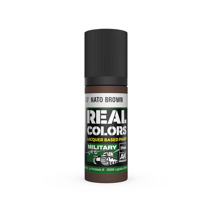 AK Interactive Real Colors NATO Brown 17 ml.