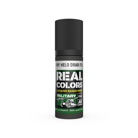 AK Interactive Real Colors US Army Helo Drab FS 34031 17 ml.
