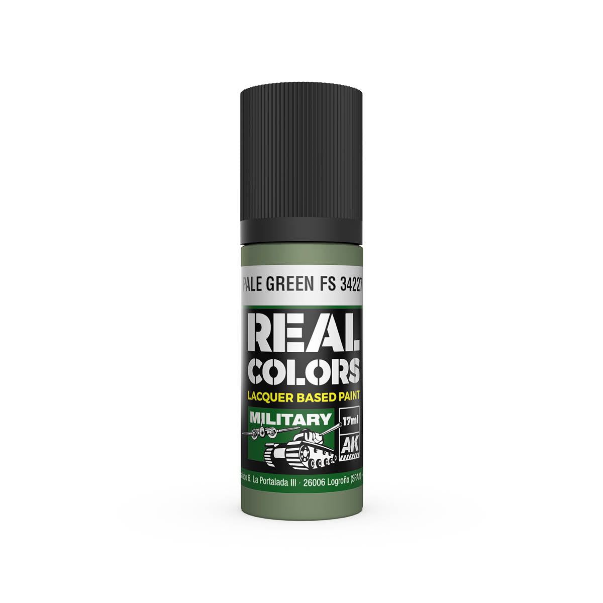 AK Interactive Real Colors Pale Green FS 34227 17 ml.