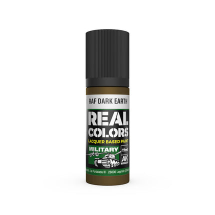 AK Interactive Real Colors RAF Dark Earth 17 ml.