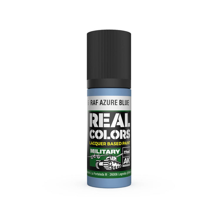 AK Interactive Real Colors RAF Azure Blue 17 ml.