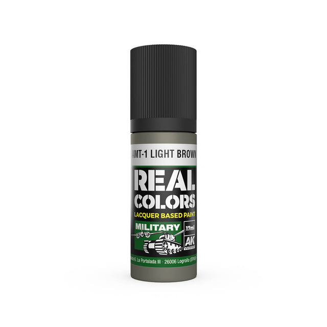 AK Interactive Real Colors AMT-1 Light Brown 17 ml.