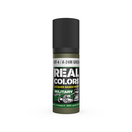 AK Interactive Real Colors AMT-4 / A-24M Green 17 ml.