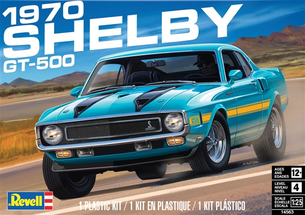 Revell 1970 Shelby Gt-500 Kit 1:25