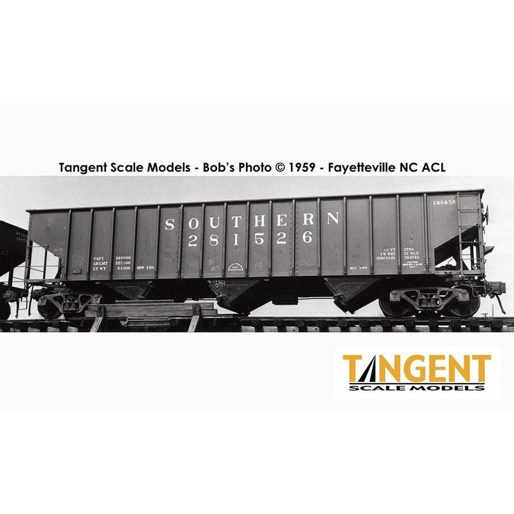 Tangent Southern (SOU) “Original Red 1-1958” PS-3 Coal Hopper 281526