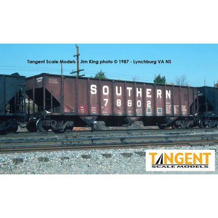 Tangent SOU "Brown Delivery 1975+" PS 3526 100T Triple Coal Hopper 78800