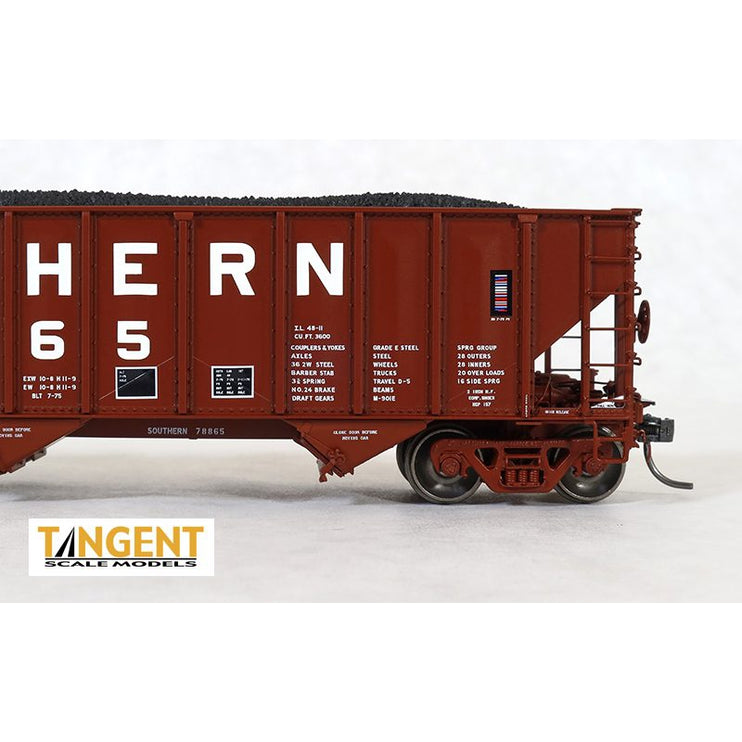 Tangent SOU "Brown Delivery 1975+" PS 3526 100T Triple Coal Hopper 78800