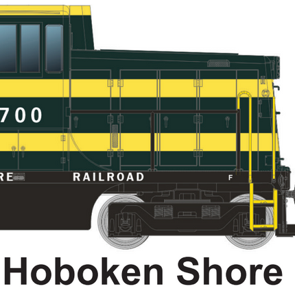 Rapido 048537 HO GE 44-Tonner DC/DCC/Sound Hoboken Shore #700