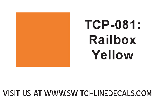 Tru Color Paint Railbox Yellow 1oz   FLO414125