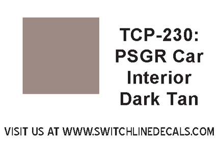 Tru Color Paint Psg.Car Interior Dark Tan 1oz